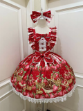 Realcute - Raspberry Cocoa - Kawaii Doll Sweet Lolita JSK and Accessories