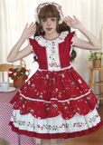 Secret Contract Lolita - Sweetheart Jotie - Kawaii Doll Strawberry Sweet Lolita JSK