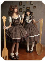 Inmorelli - Mollo Cocoa - Doll Sweet Lolita OP Dress