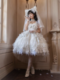 Mewroco -Peacock Feather 2.0- Gorgeous Sweet Classic Lolita JSK Dress