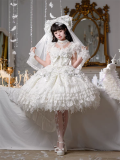 Mewroco -Peacock Feather 2.0- Gorgeous Sweet Classic Lolita JSK Dress
