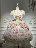 Mewroco -Peacock Feather 2.0- Gorgeous Sweet Classic Lolita JSK Dress