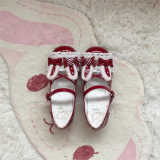 Fluffy Bunny - Cute Round Toe Mary Jane Low Heel Sweet Lolita Shoes