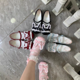 Fluffy Bunny - Cute Round Toe Mary Jane Low Heel Sweet Lolita Shoes