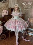 Spireme Cat - Wedding in Dream - Doll Sweet Lolita OP Dress and Accessories