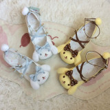 Cute Puppy - Round Toe Mary Jane Low Heel Sweet Lolita Shoes