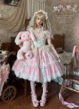 Spireme Cat - Wedding in Dream - Doll Sweet Lolita OP Dress and Accessories