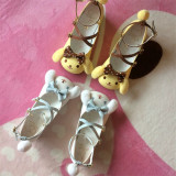 Cute Puppy - Round Toe Mary Jane Low Heel Sweet Lolita Shoes