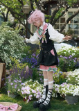 CastleToo - Candy Shop - Boystyle Prince Konoda Ouji Lolita Blouse, Vest and Shorts Set and Accessories