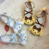 Cute Puppy - Round Toe Mary Jane Low Heel Sweet Lolita Shoes