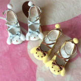 Cute Puppy - Round Toe Mary Jane Low Heel Sweet Lolita Shoes