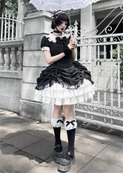 The Original Witch - Obsidian - Halloween Doll Gothic Lolita OP Dress