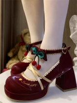 Cherry Bailey - Doll Sweet High Heel Round Toes Chunky Heels Lolita Shoes