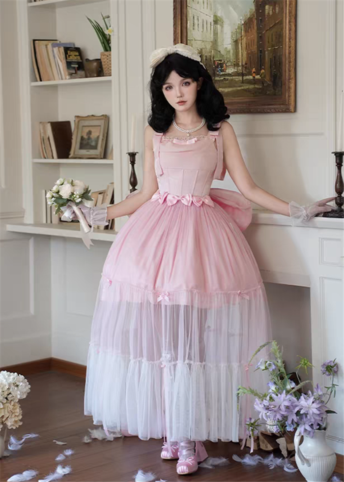 US$ 64.99 - Withpuji - Bubble Sea - Party Prom Dress Casual Lolita JSK Set  - m.lolitaknot.com