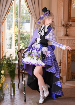 Signorina - Dionysus -  Boystyle Prince Konoda Ouji Classic Vintage Lolita Corset Topwear and Skirt Full Set