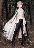 YourHighness - The Sword and the Rose - Boystyle Prince Konoda Ouji Military Lolita Cape, Jacket, Blouse, Pants and Accessories