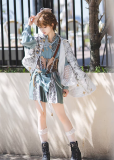 Neo Ludwig - Golden Glittering Star - Boystyle Prince Konoda Ouji Lolita Blouse, Shorts, Cape and Corset