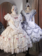 Amber Pearl - Elegant Classic Lolita OP Dress Full Set