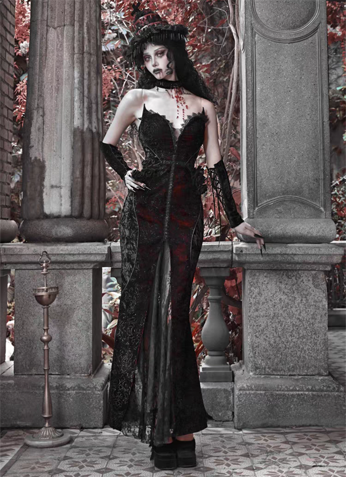 white dress lace Lady Black Tie - Giselle Dress - White Lace Dress