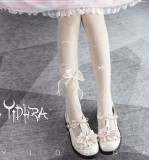 Yidhra - Stars On The Sky - Bowknot Printed Sweet Lolita Tights