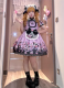 Star Fantasy - Demon Cat - Halloween Witch Doll Sweet Gothic Lolita OP Dress Full Set and JSK Full Set