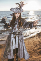 Immortal Thorn - Immortal Treasure Route - Vintage Boystyle Prince Konoda Ouji Lolita Long Vest Jacket