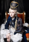 Talebringer - The Silent Battle - Prince Konoda Ouji Lolita Swallow-tailed Jacket, Blouse and Skirt