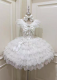 Kronus - Thousand Heaps of Snow - Sweet Wedding Princess Rococo Lolita JSK Full Set