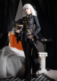 Talebringer - The Silent Battle - Prince Konoda Ouji Lolita Tailing Jacket and Blouse