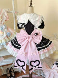 Sweet Cat Mousse Maid - Kawaii Sweet Lolita OP Dress and Accessories