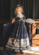 HuaXia Cat - Unicorn - Elegant Palace Vintage High Waist Classic Lolita OP Dress, Shawl and Crown