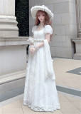 Miss Point - The Thin Clothing Age‌ - Retro Vintage Empire Palace Princess Wedding Classic Lolita OP Dress