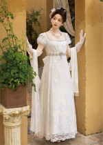 Miss Point - The Thin Clothing Age‌ - Retro Vintage Empire Palace Princess Wedding Classic Lolita OP Dress