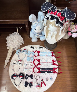 Twilight Crush - Mystery Rabbit Tea Party - Vintage Doll Sweet Lolita Accessories