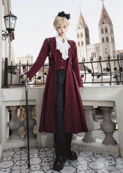 Neverland of the Girl - The Dracula Legend - Boystyle Prince Konoda Ouji Lolita Blouse, Cape and Pants