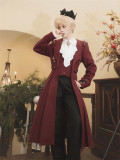 Neverland of the Girl - The Dracula Legend - Boystyle Prince Konoda Ouji Lolita Blouse, Cape and Pants