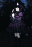 KiwiKitty - Eight-eyed Priest - Embroidery Spider Gothic Lolita JSK, Corset Skirt, Bolero, Topwear and Blouse