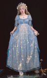 Cyan Lolita - Singing of the Mermaids - Elegant Palace Classic Lolita OP Dress