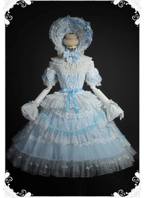 Neo Ludwig - Summer Layered Tart - Classic Lolita OP Dress, JSK and Accessories