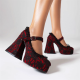 Buyfancy - Platform Chunky Heel Lace Mary Jane Retro Gothic Lolita Shoes