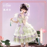 Flowers and Pearl Box - The Legend of Zhen Huan - Gorgeous Embroidery Princess Rococo Classic Qi Lolita OP Dress and JSK
