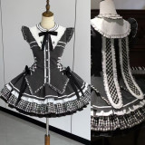 Xiaoxin - Old Testament of Berlin -Y2K Street Punk Gothic Lolita OP Dress and Accessories