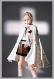 Signorina - The Daydreamer -  Boystyle Prince Konoda Gilding Embroidery Ouji Lolita Topwear, Shorts and Blouse Set