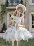 Hanguliang - Glamorous Affection - Ballet Classic Lolita JSK Set