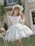 Hanguliang - Glamorous Affection - Ballet Classic Lolita JSK Set