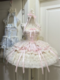 Sugar Girl - Ribbon Love - Ballet Sweet Lolita JSK with A Big Back Bow
