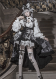 Signorina - Chimera -  Vintage Boystyle Prince Konoda Ouji Lolita Blouse, Shorts and Overskirt Set and Accessories