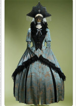 Neo Ludwig - the Tudors Vanish - Classic Lolita OP Dress, Blouse and Headwear