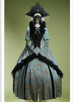 Neo Ludwig - the Tudors Vanish - Classic Lolita OP Dress, Blouse and Headwear