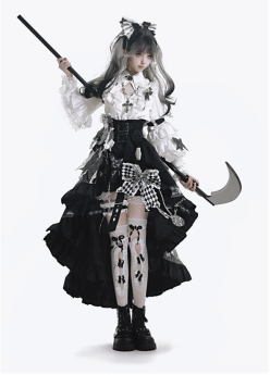Signorina - Chimera -  Vintage Boystyle Prince Konoda Ouji Lolita Blouse, Shorts and Overskirt Set and Accessories
